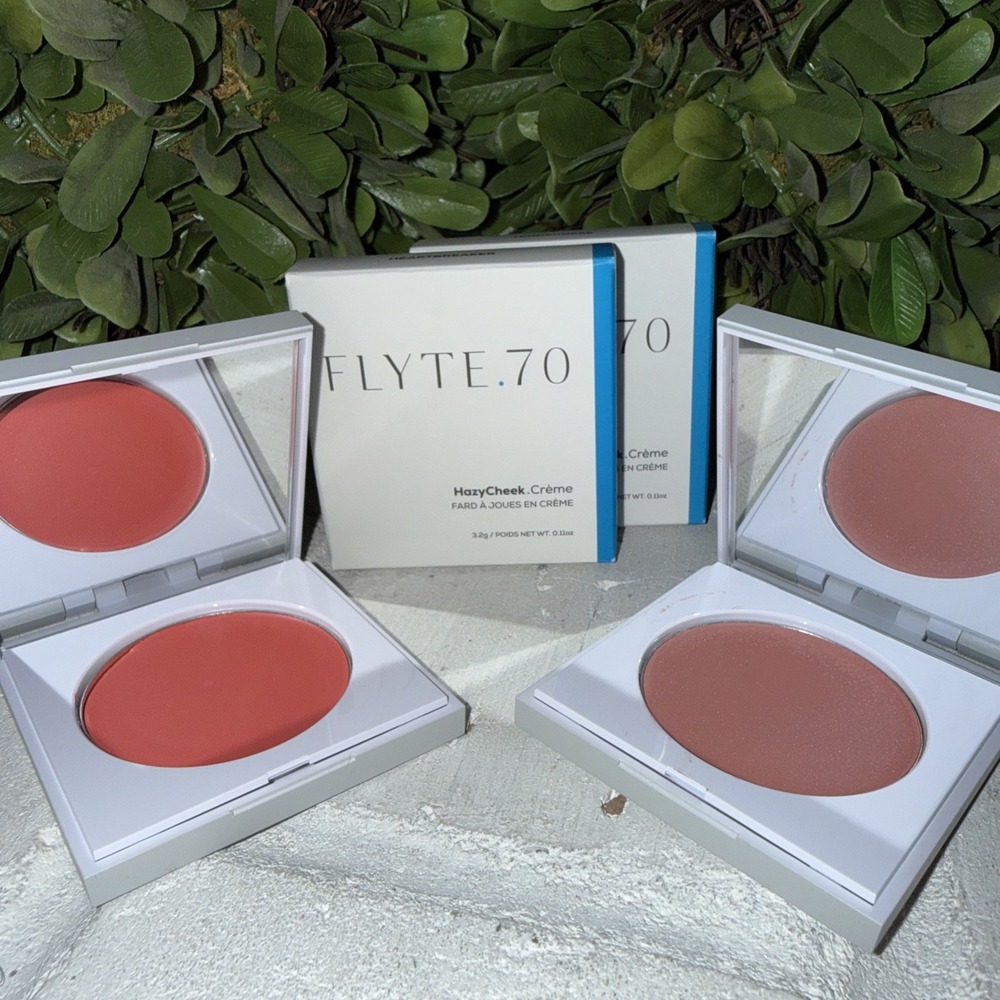FLYTE.70 ~ HAZY CHEEK CREME ~ TENDERNESS AND HEARTBREAKER~ 0.11 OZ ~ Set Of 2!